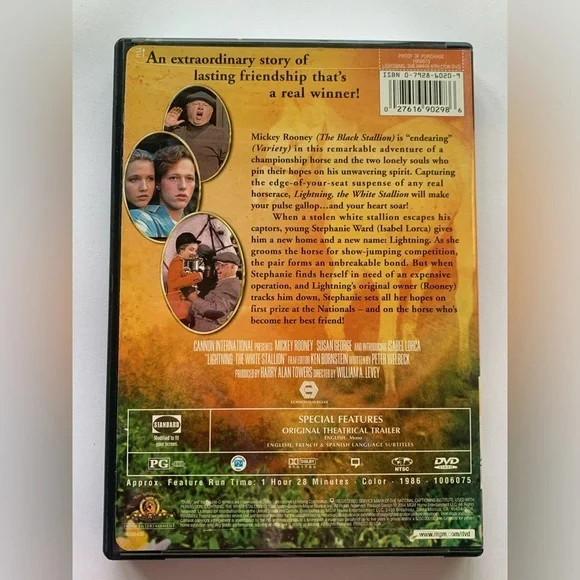 Lightning, The White Stallion DVD - Picture 3 of 3